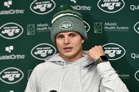Zach Wilson to start at quarterback for the Jets on Sunday against the Texans